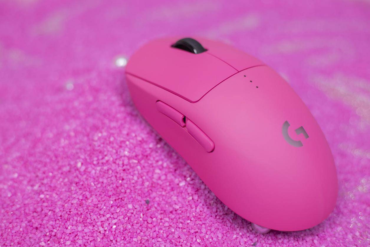 罗技鼠标gpw三代樱花粉,罗技prowireless鼠标测评