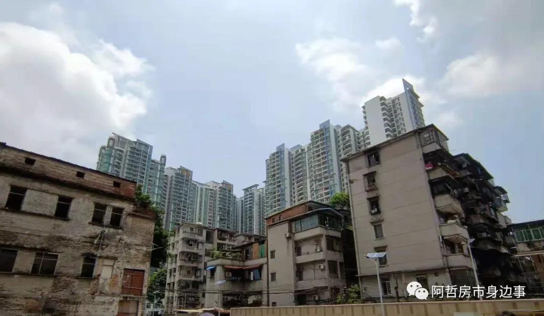 新旧交织的城市界面,富基广场