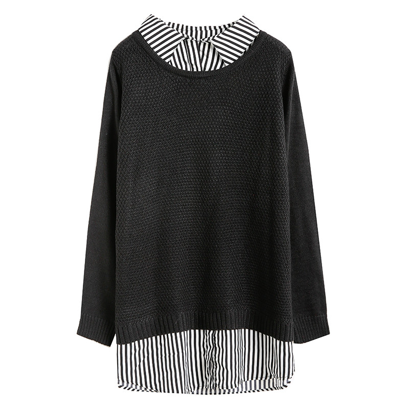 70后洋气减龄女装妈妈假两件套,80后时髦女装减龄假两件