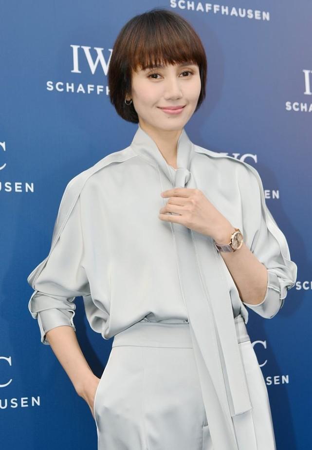 袁泉剪刘海,袁泉菱形脸发型