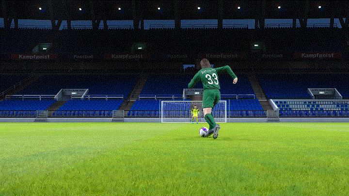 实况足球比赛实用技巧,实况2021运动战射门