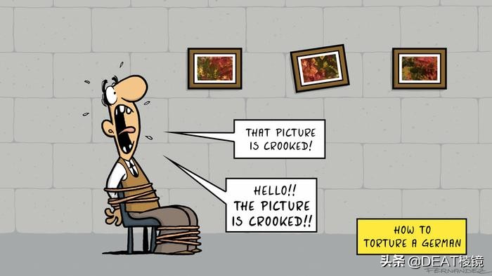 德国人的圣诞树,可能是啤酒瓶做的——漫画家笔下的德国人