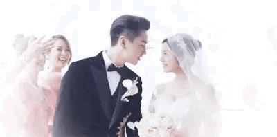 陈晓陈妍希头纱吻名场面,陈晓陈妍希头纱吻同款翻拍