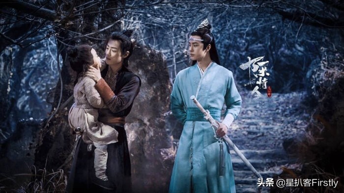 何昶希张逸杰版陈情令,何昶希陈情令落泪对比