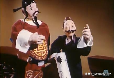 国风皮影戏人物绘画,国风木偶