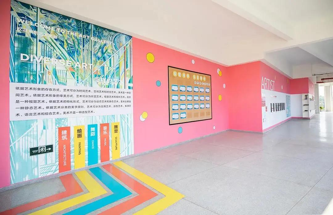 校园文化走廊文化规划,学校走廊文化墙创意设计国学