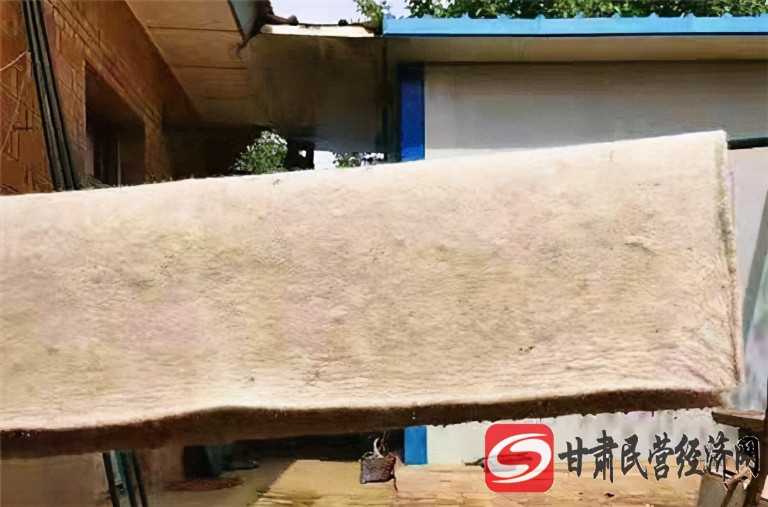 陇东黄土高原上的擀毡匠左立彦