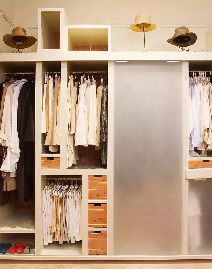 卧室衣柜尺寸一般深度为多少毫米,六门衣柜内部尺寸设计效果图大全