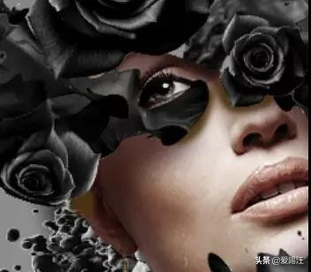 ps如何做成古风水墨晕染特效教程,ps设计复古烟雾效果人像海报教程