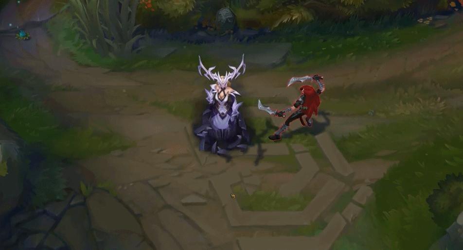 lol安妮冰霜烈焰皮肤特效,lol冰霜女巫皮肤反场