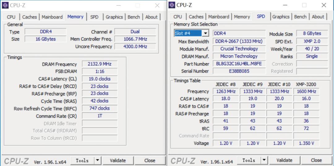 英睿达铂胜3200超频内存条购买,英睿达ddr43200高频内存评测