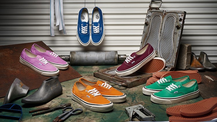 VANS安纳海姆回归，冷艳配色见过没