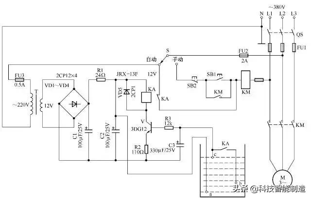 自动化电路图讲解和实物图基础,自动控制电路图详细讲解