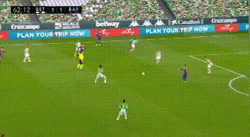 梅西单刀直入晃过最后两个防守,梅西这球绝了原版