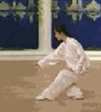 24式太极拳背向带口令慢动作教学,邱慧芳24式太极拳教学视频完整版