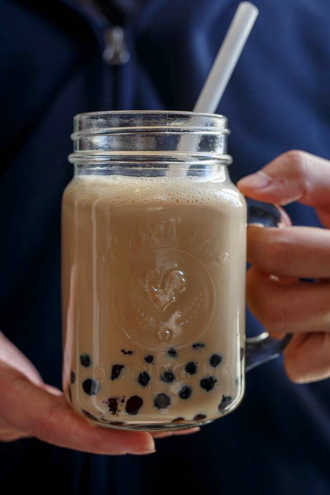 用茶做焦糖味的珍珠奶茶,自己怎么做焦糖珍珠奶茶