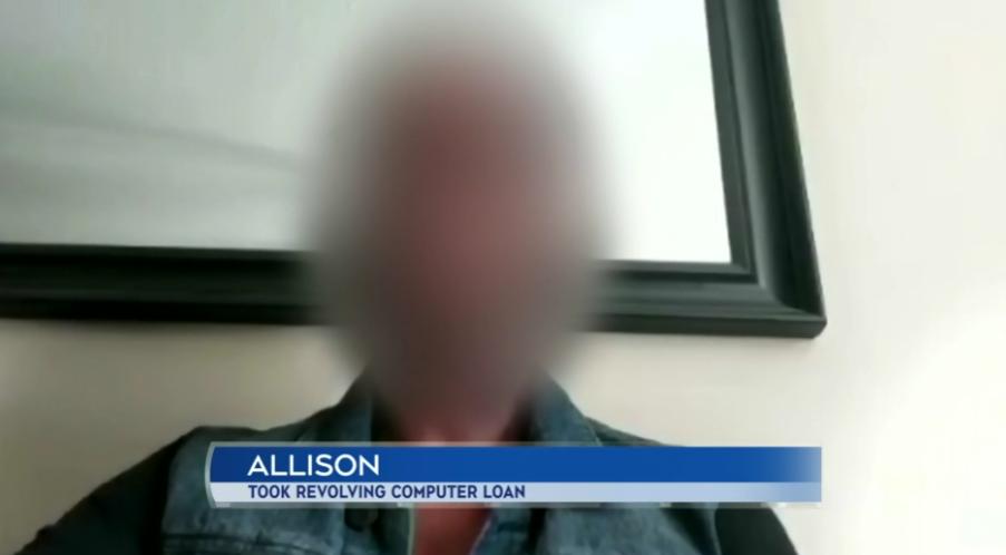 加拿大女子分期买$700电脑7年还了$2000还欠一半钱