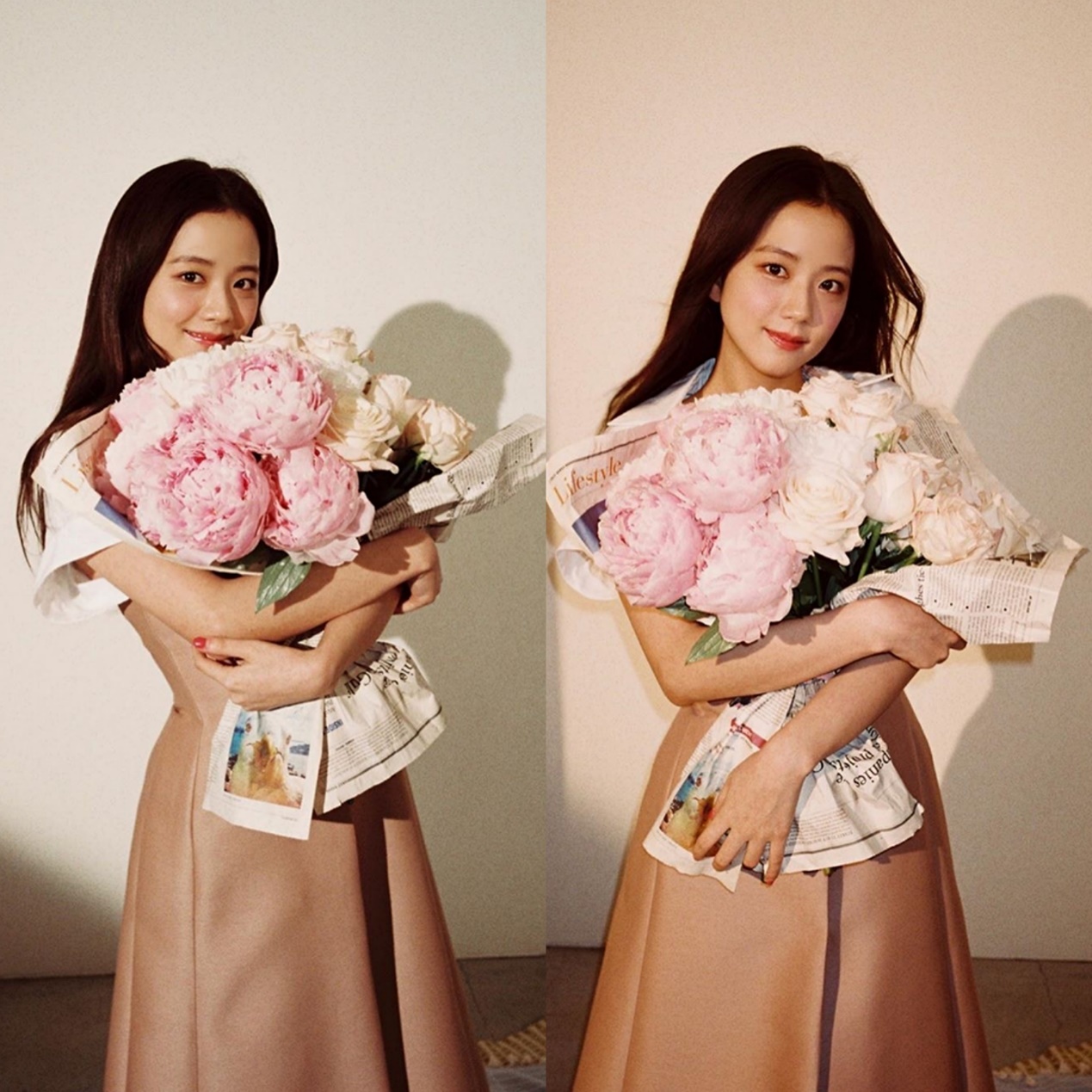 夏季衣品看“粉墨团”Jisoo怎么穿，颜值身材均在线拼的是气质