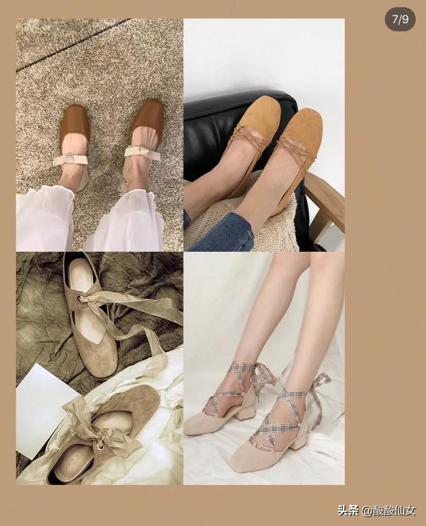 学生款仙女鞋高跟,学生党平价初春鞋子推荐女