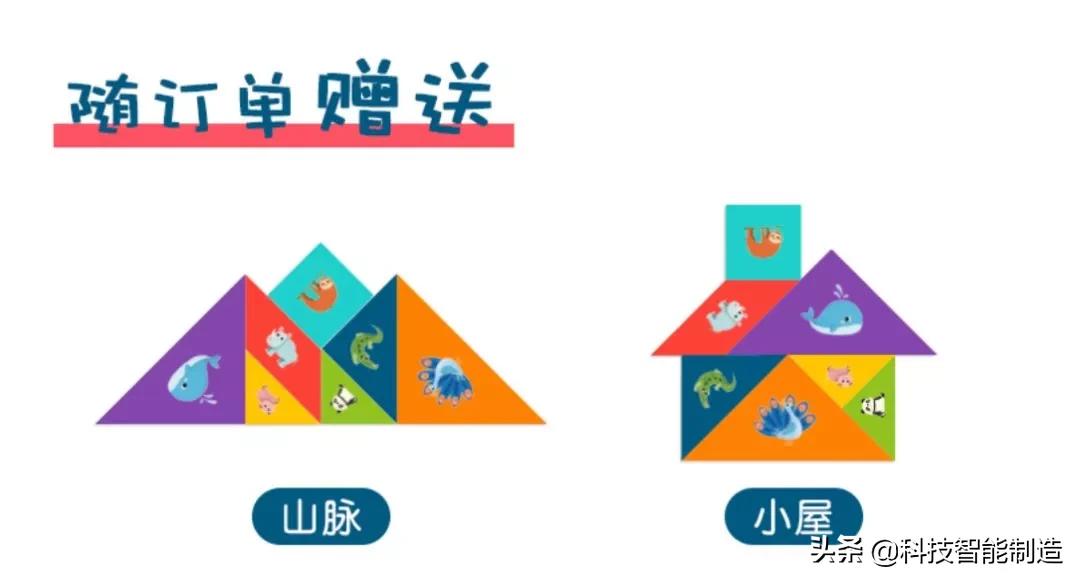 七巧板怎么玩锻炼孩子的几何能力,七巧板拼图训练小朋友什么能力