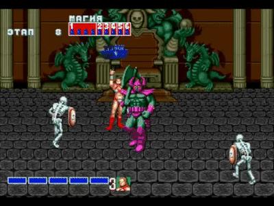 世嘉的战斧系列衍生作漫谈,街机经典游戏盘点大合集