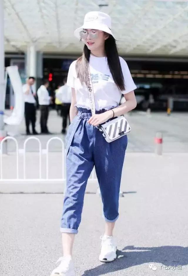 九分裤显腿长什么原因,九分裤显腿直