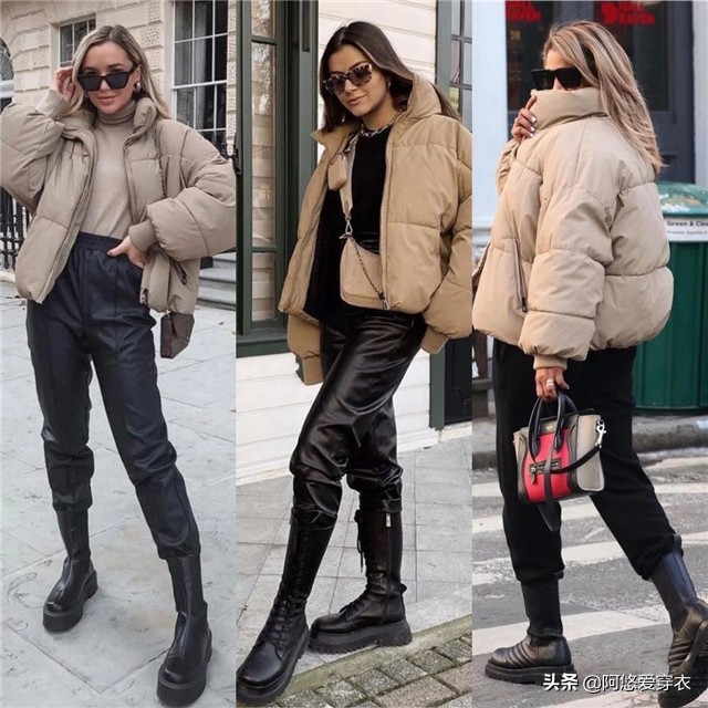 冬季羽绒服怎么穿不显臃肿,冬天穿羽绒服怎么搭配时髦又显瘦