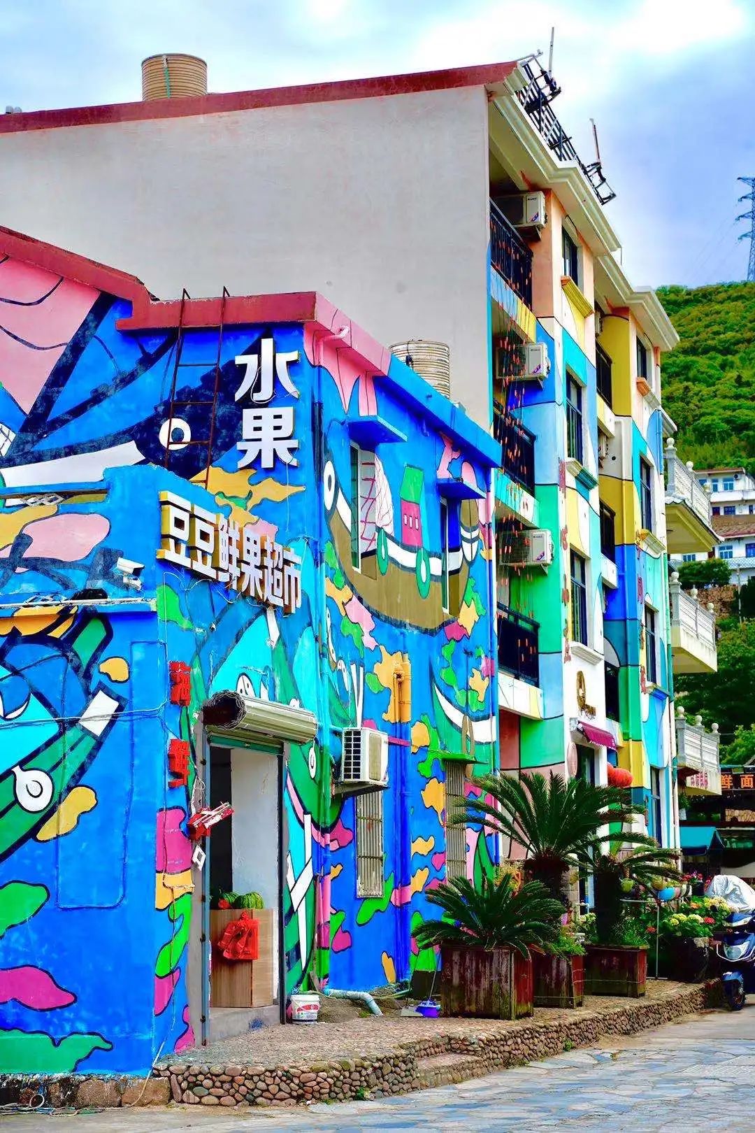 浙江海边美景,浙江渔村的美景