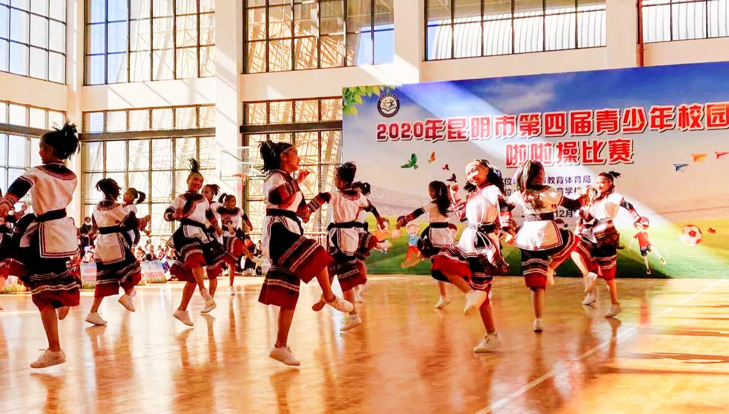 云南省青少年校园足球联赛啦啦操,2019昆明市青少年足球啦啦操比赛