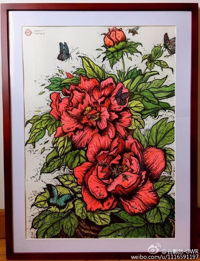 简单针管笔手绘花,简单易学针管笔手绘