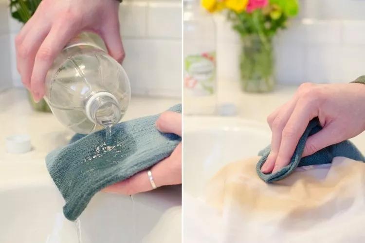 白色衣服发黄漂白剂洗得掉吗,衣服发黄怎么用漂白水