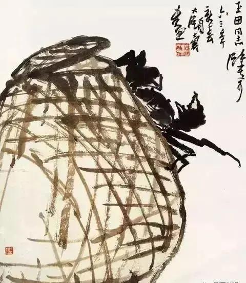 潘天寿兰草题画诗,日课潘天寿题画诗二首