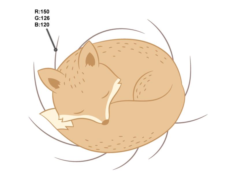 ai画一个蝴蝶,一只小狐狸怎么画