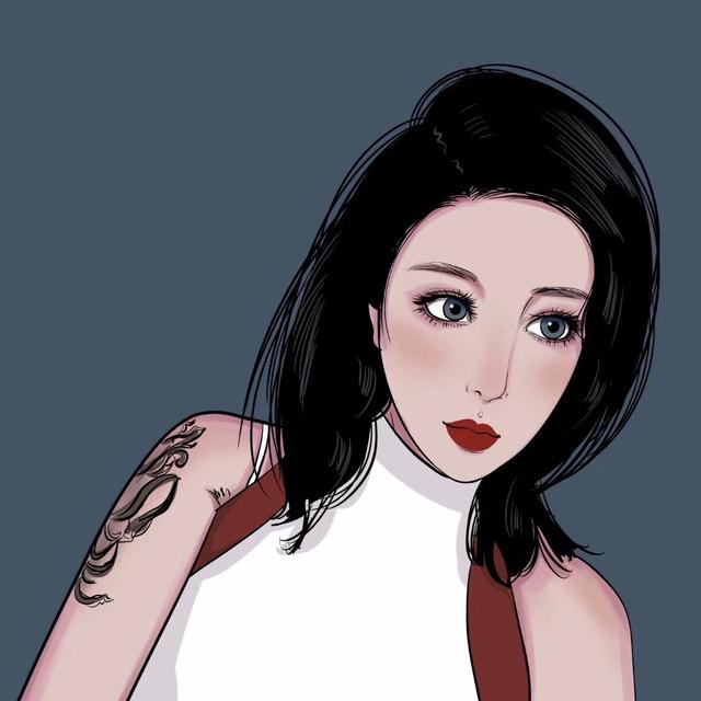 高冷霸气女生头像动漫御姐白发,日本职场动漫头像女高冷御姐侧面