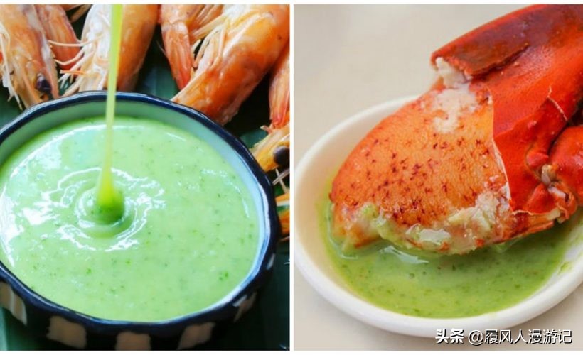 越南海鲜自己在家做,越南鱼露加芥末做捞汁海鲜