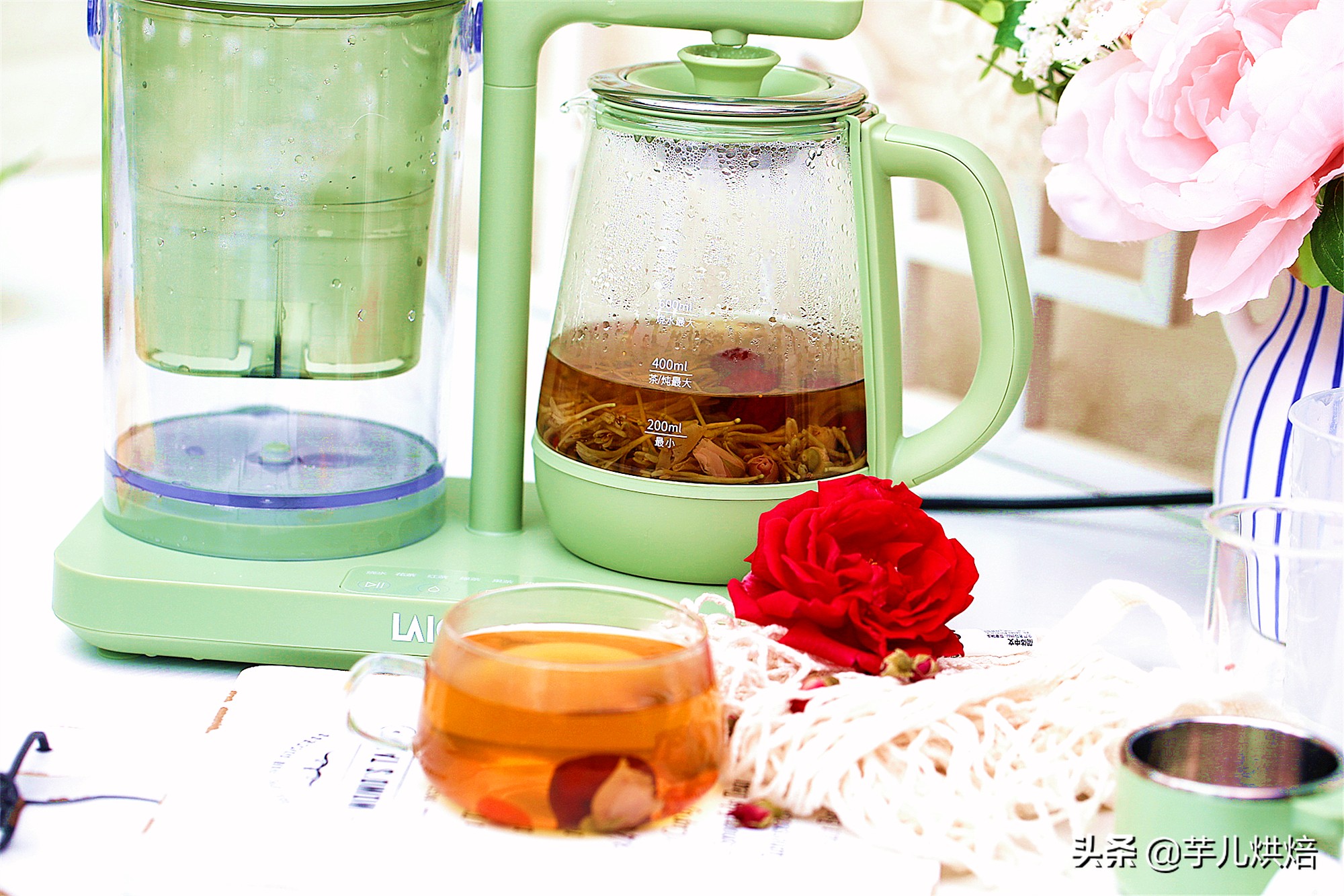 好喝的养生美颜花茶每天来一杯,自制春季养生花茶配方