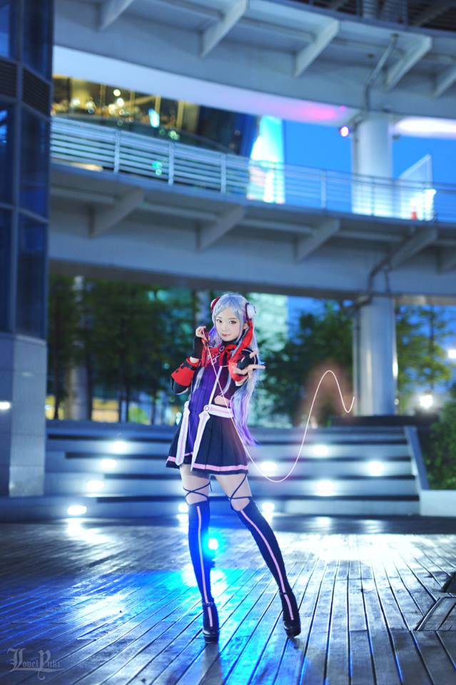 韩国女星cos图,刀剑神域尤吉欧cos妆