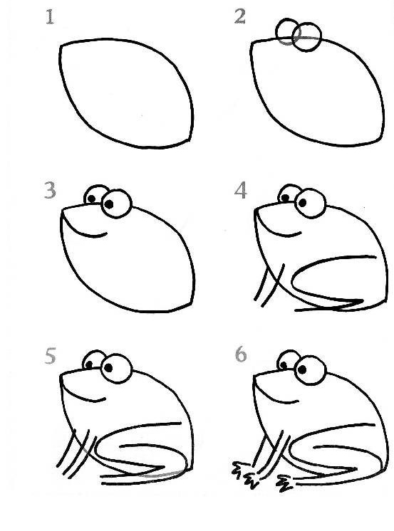 简单可爱的卡通动物画法,怎么画简单又可爱的卡通动物