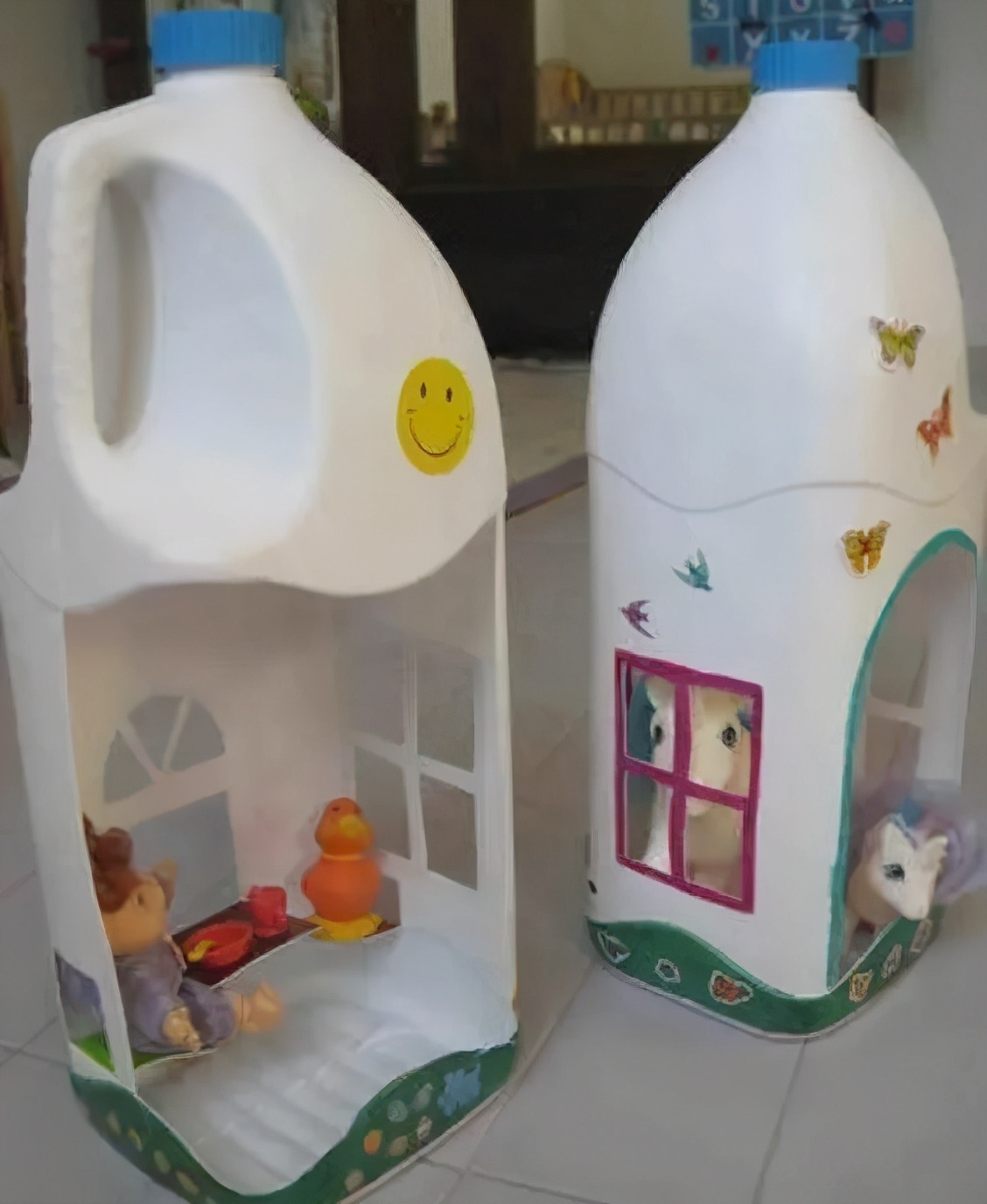 可乐塑料瓶扔掉可以做什么好玩的,塑料瓶的七种玩法