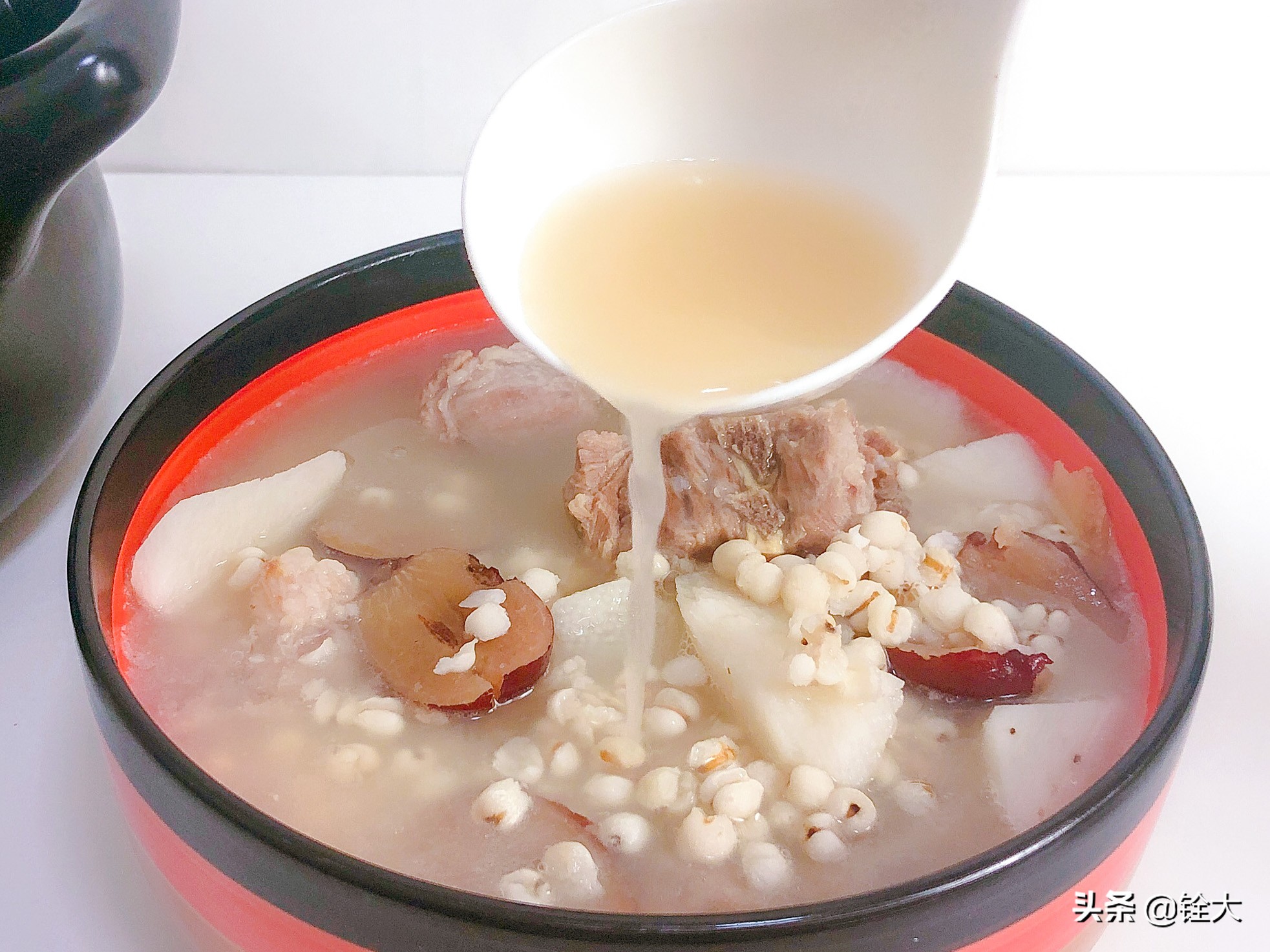 有什么好喝的薏米汤,冬日薏米汤做法