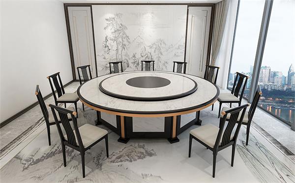 新中式酒店桌椅厂家,酒店餐厅桌椅专业定制