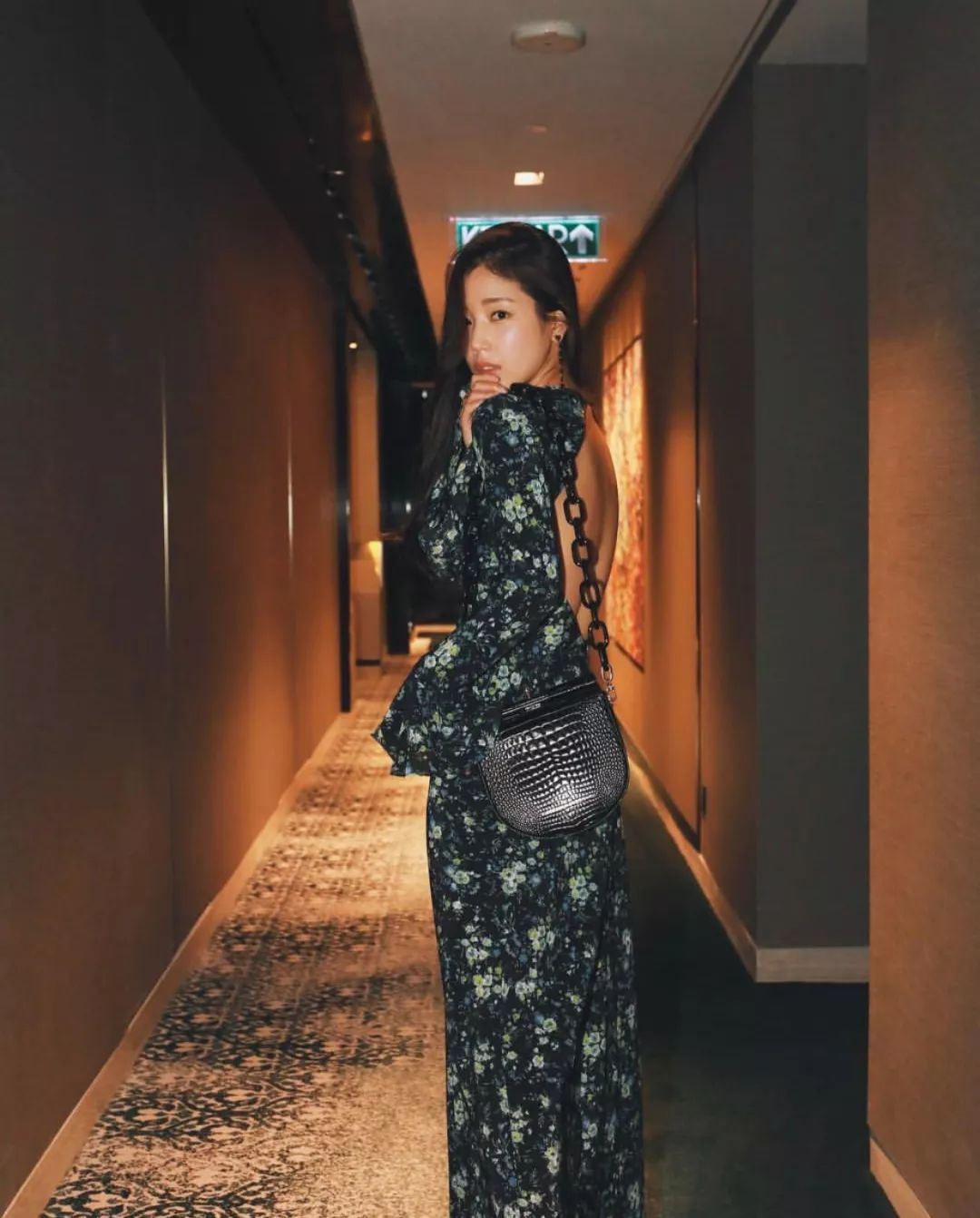 欧美时尚博主穿搭示范冬,韩系慵懒风冬季穿搭博主