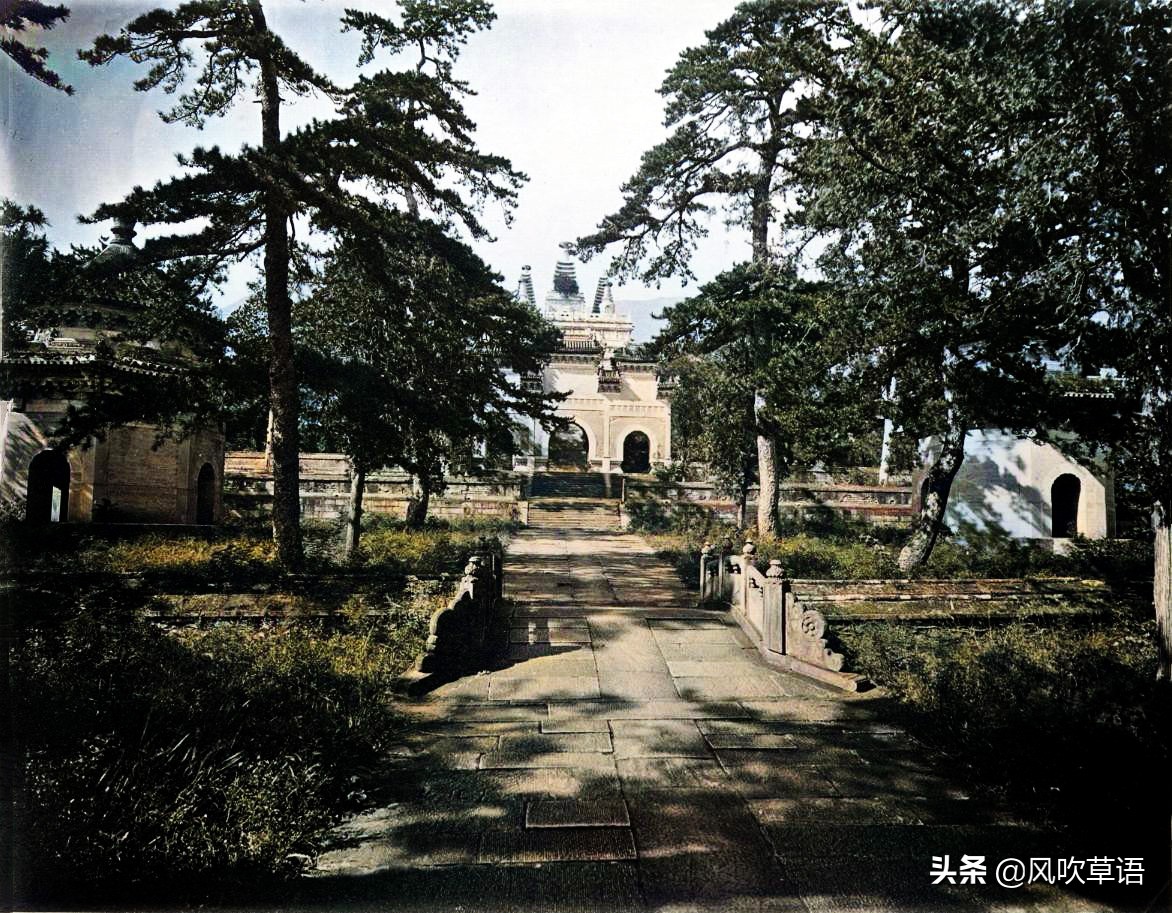 北京西山碧云寺老照片,北京碧云寺老照片