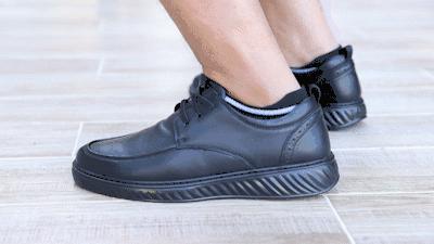 皮鞋男士真皮梦特娇,既休闲又舒服的皮鞋