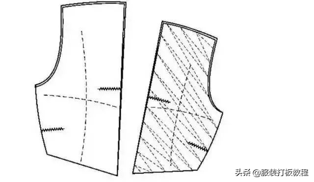 男大衣的工艺流程,服装制版纸样呢子大衣