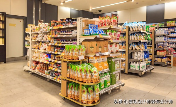 超市设计图视频,小超市货架摆放设计