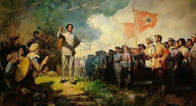 陈浩叛变后，毛主席第一次提出部队叫“红军”，红军正式立名