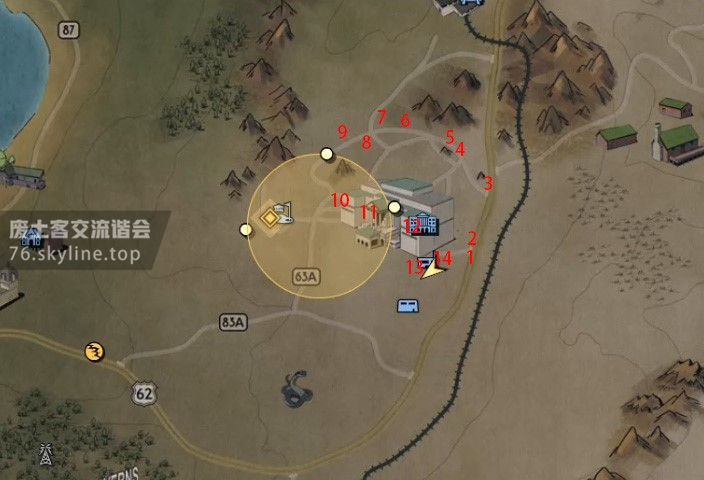 辐射76刷铅最佳位置,辐射76白泉日常任务