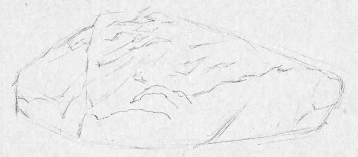 八种石头画法,石头画法步骤视频教程