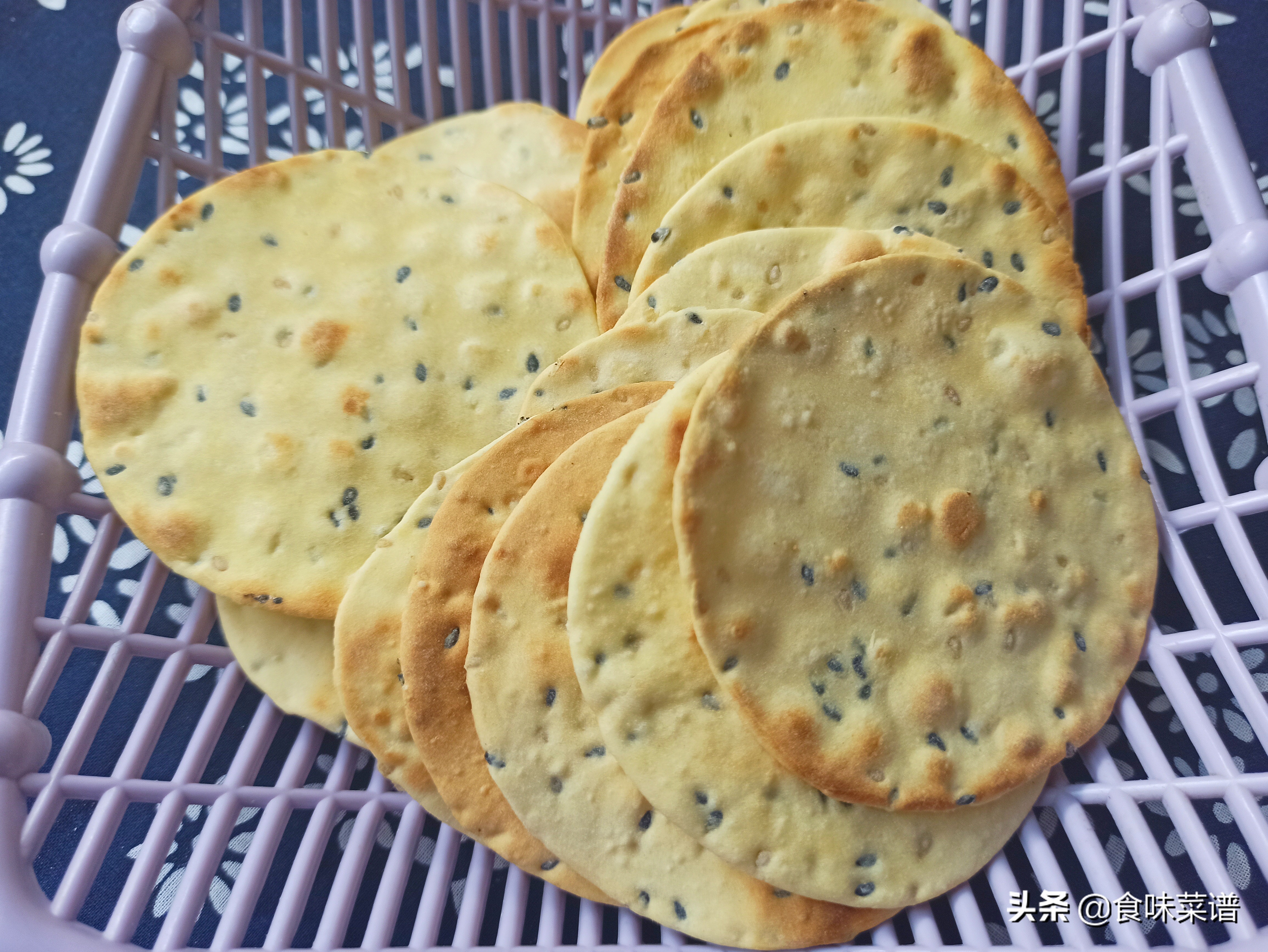 夹心酥脆饼干自制家庭版,超市1块5的饼干